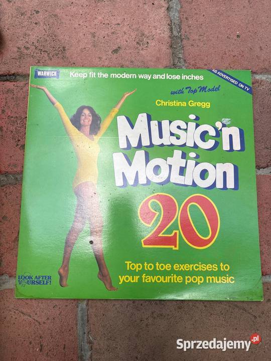 Christina Gregg Music n Motion LP UK aerobik na Poznań