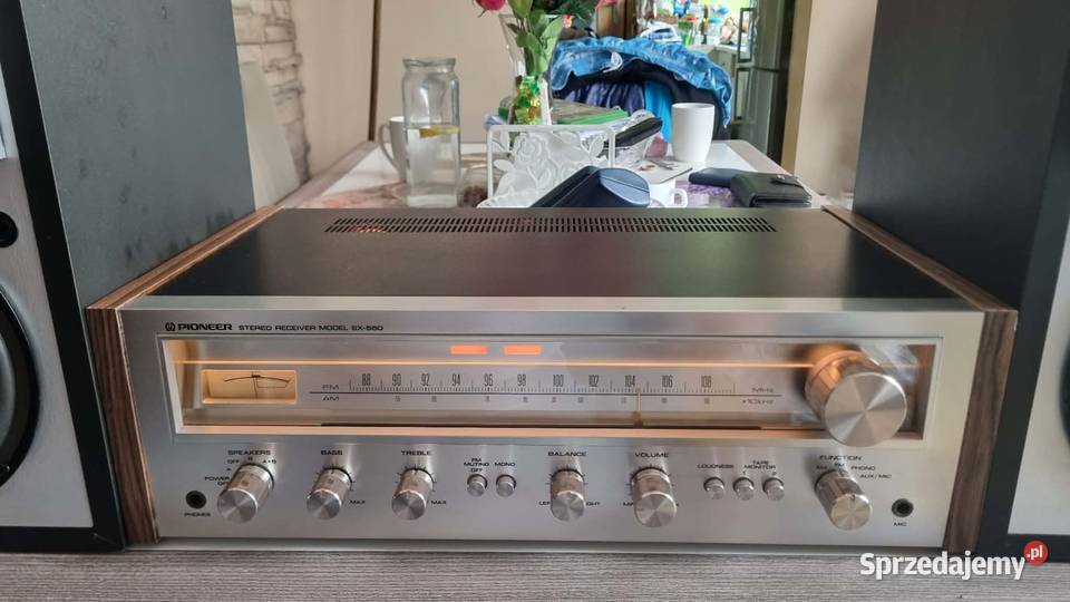 Amplituner Pioneer SX550 2x30W Top Japan Vintage Audio łódzkie Warta