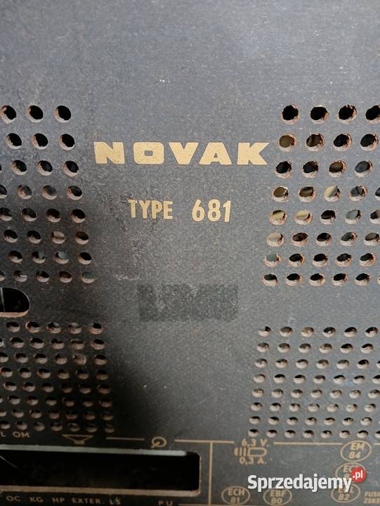 Radio stare Novak małopolskie Limanowa sprzedam