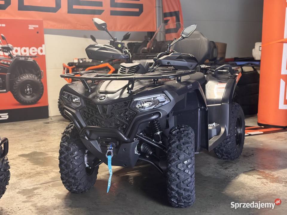 Quad CfMoto 520L Black 4x4 Led Long Black 495cm3 Kobiele Wielkie sprzedam