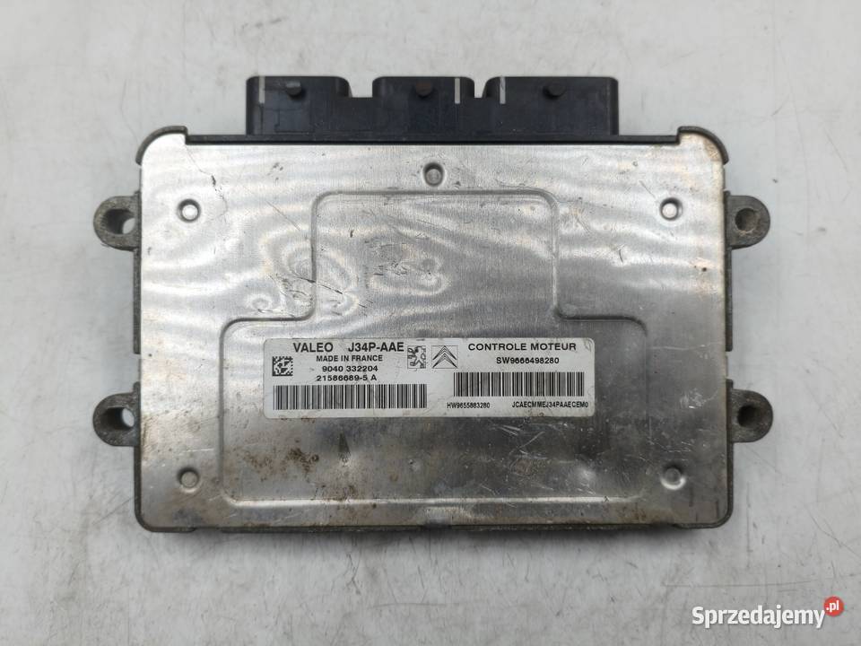 Sterownik Silnika Peugeot 206 14 HFX osobowe Komputery mazowieckie Wyszków