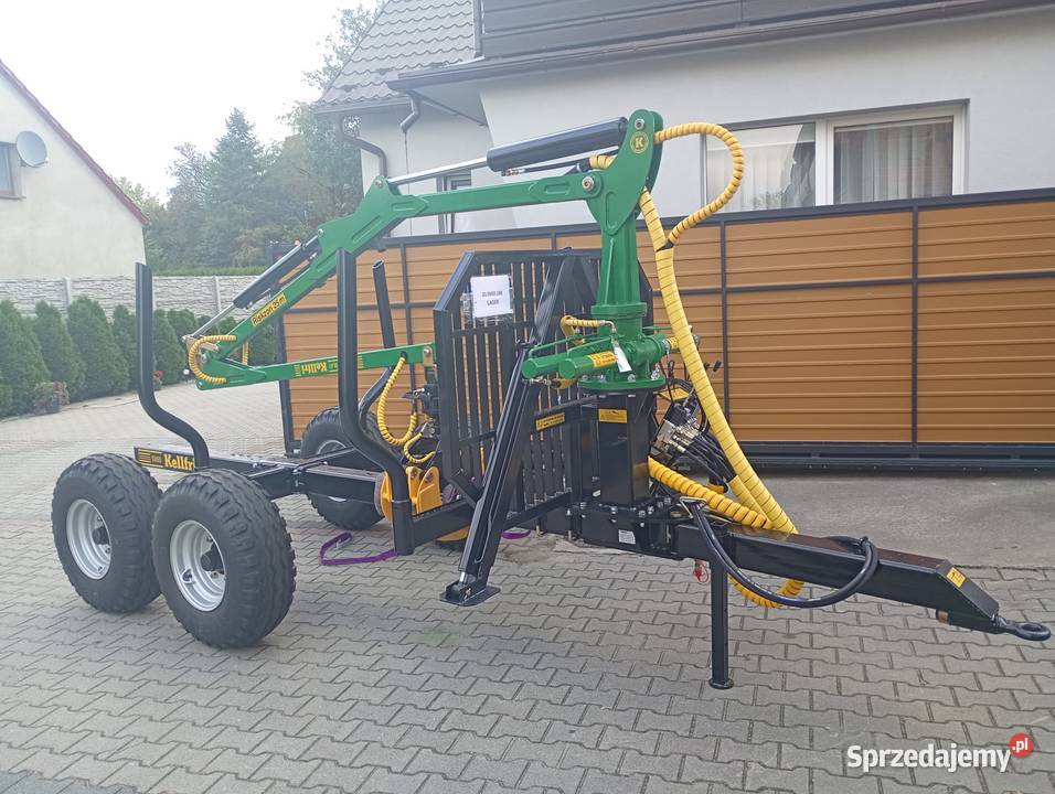Przyczepa leśna do drzewa 6 ton Zestaw 1 Nysa