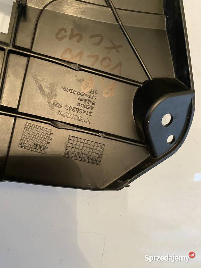 Volvo XC40 ślizg mocowanie zderzaka prawy przód osobowe Kozubszczyzna