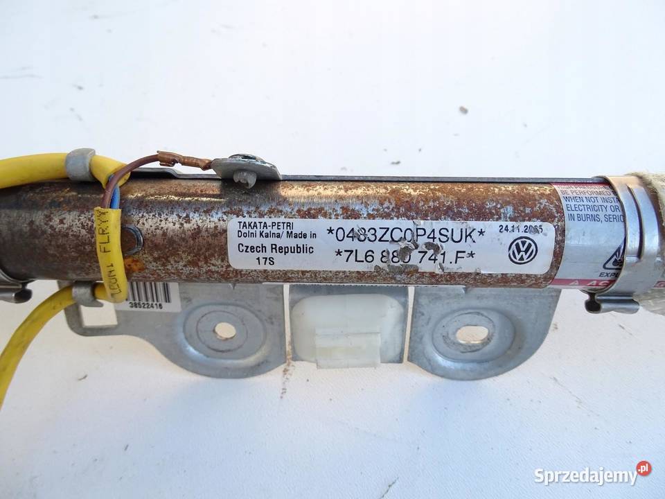 KURTYNA AIRBAG POWIETRZNA LEWA LEWY VW TOUAREG