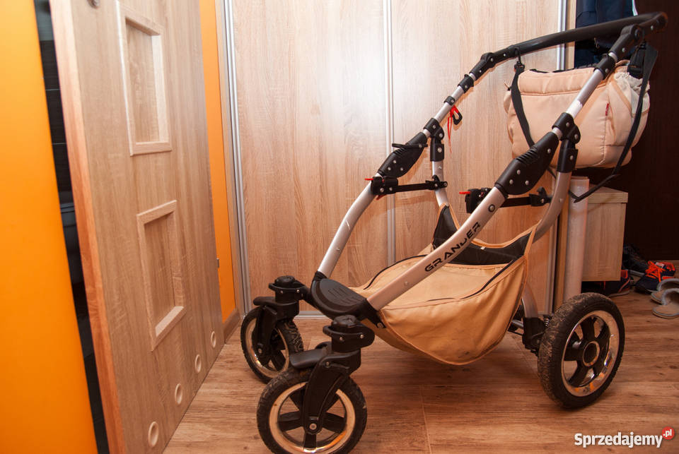 Wózek 3w1 Tutek Grander polska produkcja Łódź sprzedam