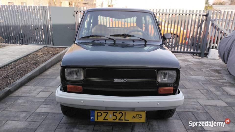 Fiat 126 Black włoski nie 126p zarejestrowany Kostrzyn