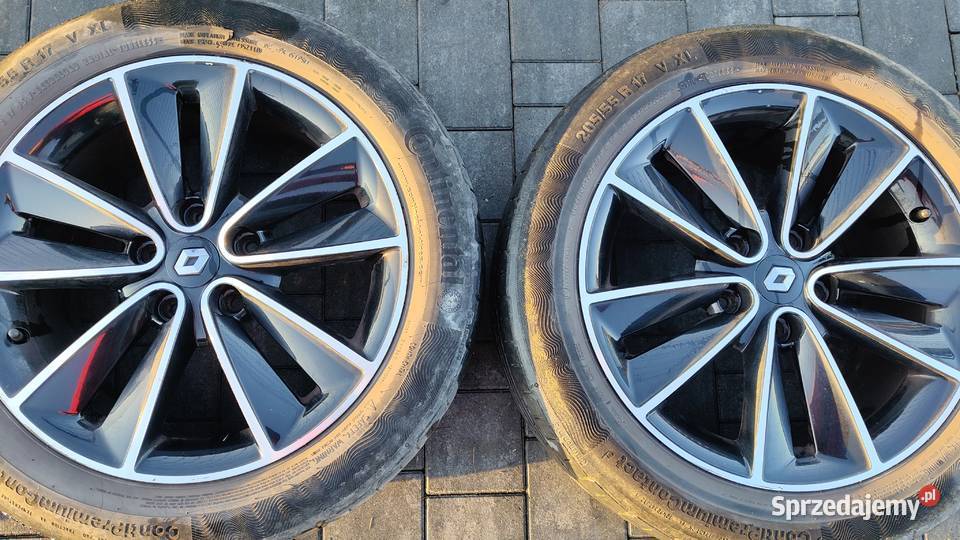 Felgi aluminiowe 17 Renault