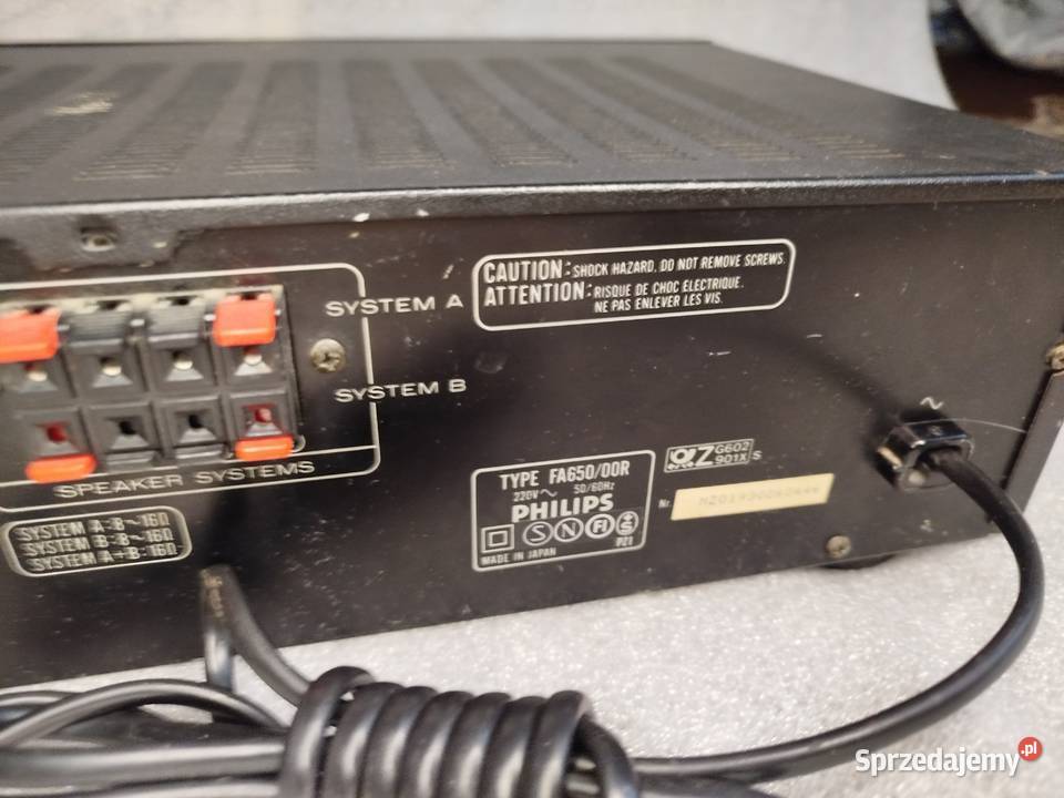 Wzmacniacz Philips FA 650