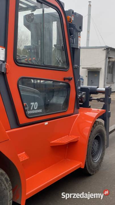 7 ton wózek widłowy nowy Triplex Pełna Kabina Gdynia