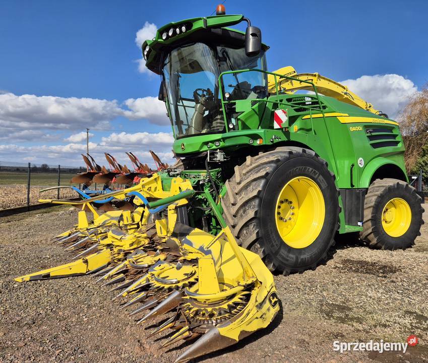 John Deere 8400i Kemper Plus 360 podbieracz639 Dziwie