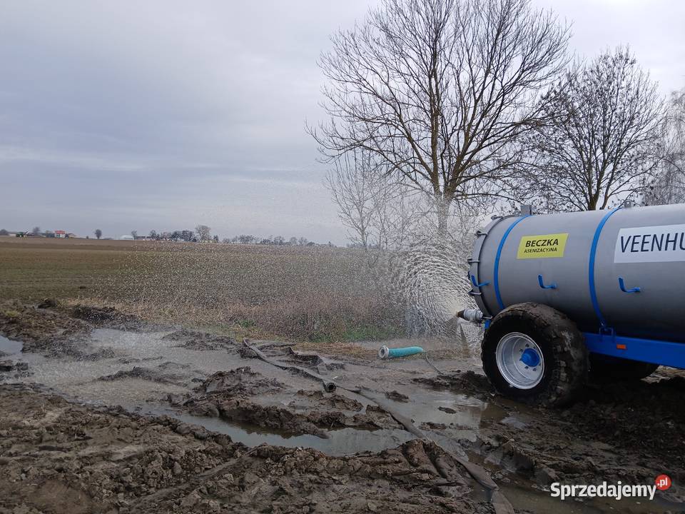 Beczka asenizacyjna beczkowoz 6000 litra kujawsko-pomorskie Radziejów sprzedam