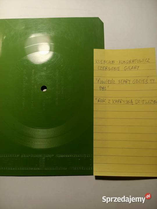 Pocztówka dzwiękowa KLENCZON KONDRATOWICZ Rybnik