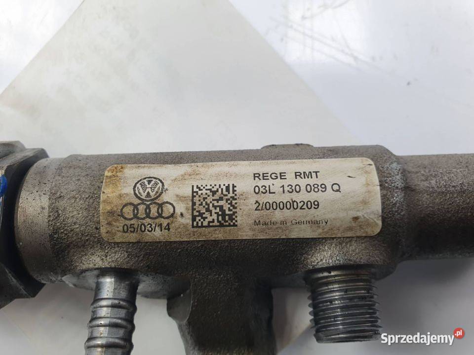 LISTWA WTRYSKOWA AUDI A6 C7 03L130089Q Lipno sprzedam