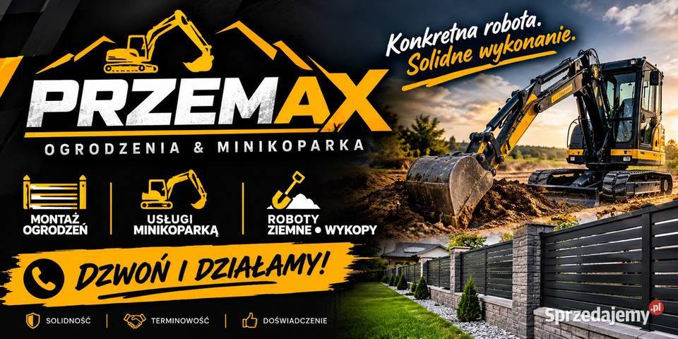 PRZEMEX OGRODZENIA MINIKOPARKA Trawniki usługi budowlane