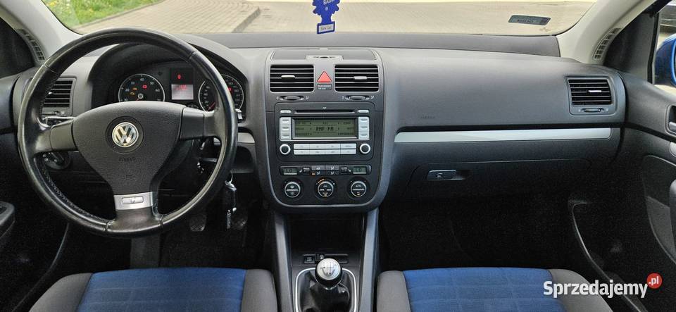 VW Golft 5 Tour Editione 2007r 16 MPIGAZ sekw wspomaganie kierownicy Elbląg