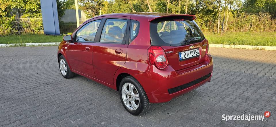 CHEVROLET AVEO 12i BENZYNA PRZEGLĄDOC012026 Aveo Świdnik
