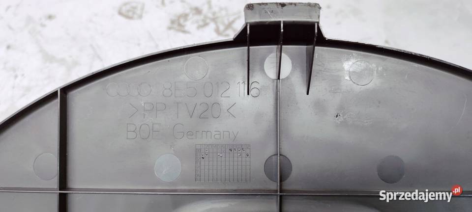 ZAŚLEPKA WKŁADKU KOŁA ZAPASOWEGO AUDI A4 śląskie Przystajń