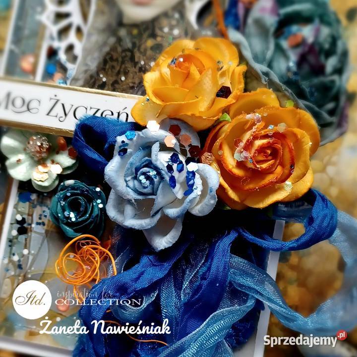 Kartka hand made kobiety sprzedam