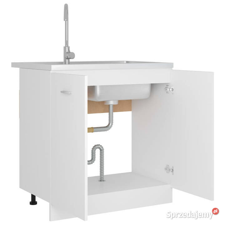 Szafka pod zlewozmywak biała 80x46x815 WM801196 Warszawa