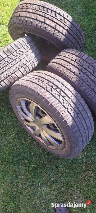 Komplet kół stalowych z kołpakami Volkswagen Samochodowe