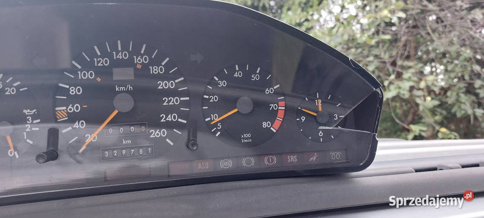SPRZEDAM TABLICĘ Z LICZNIKAMI DO MERCEDES W140 Wyposażenie wnętrza Nasielsk