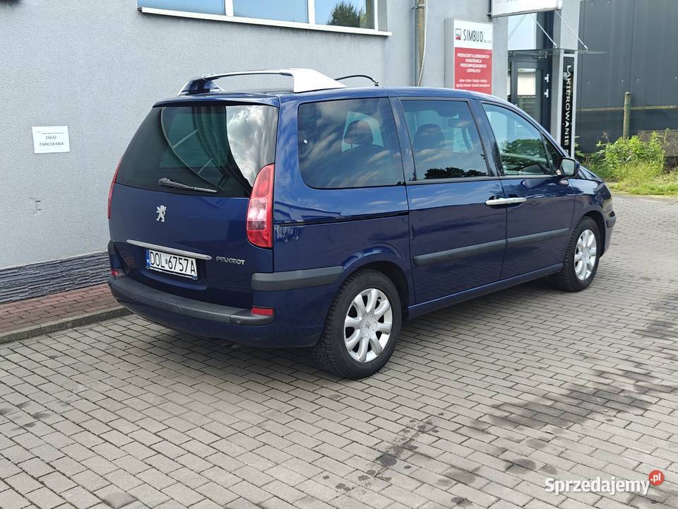 Peugeot 807 22HDI 6biegów 7osób Skóra Eldrzwi podgrzewane fotele Wrocław