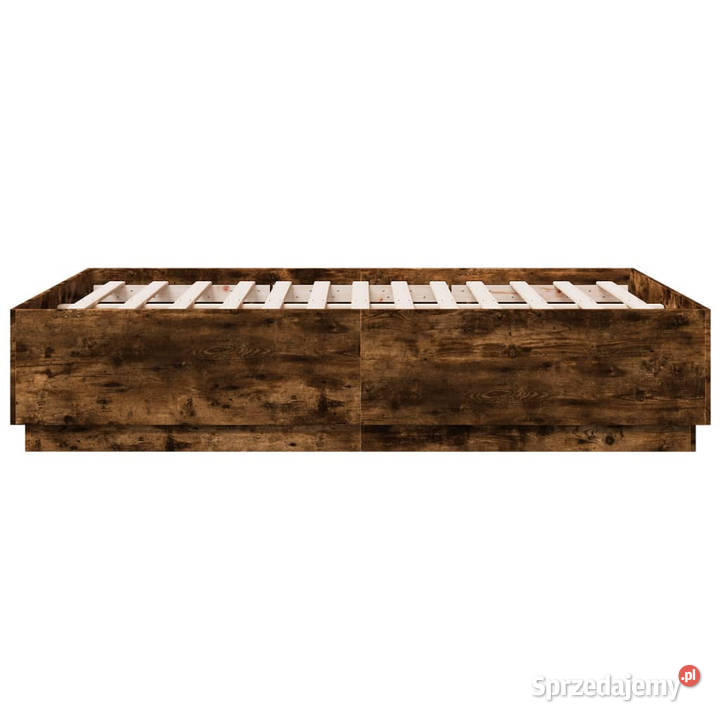 Rama łóżka z LED przydymiony dąb 140x190 Warszawa sprzedam