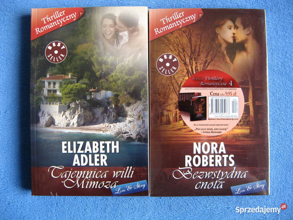 Thriller Romantyczny komplet 10 książekNowe