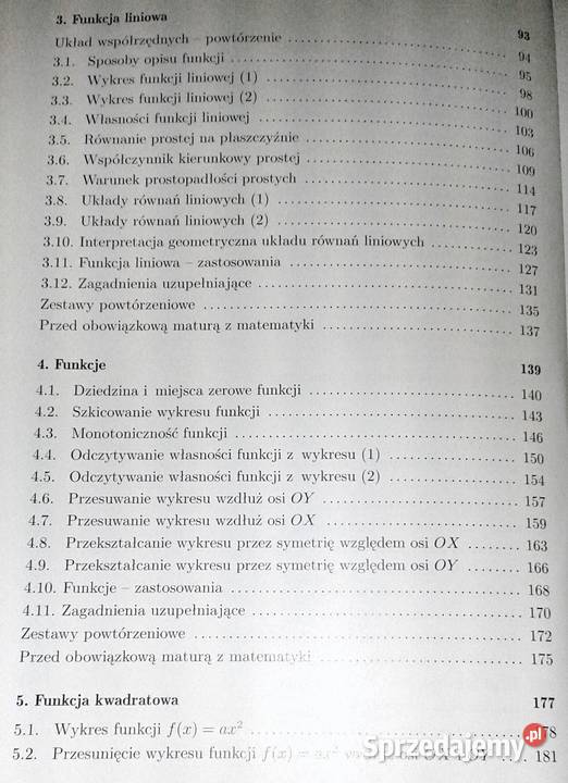 Matematyka 1 Zakres Podstawowy W Babiański i Chełm