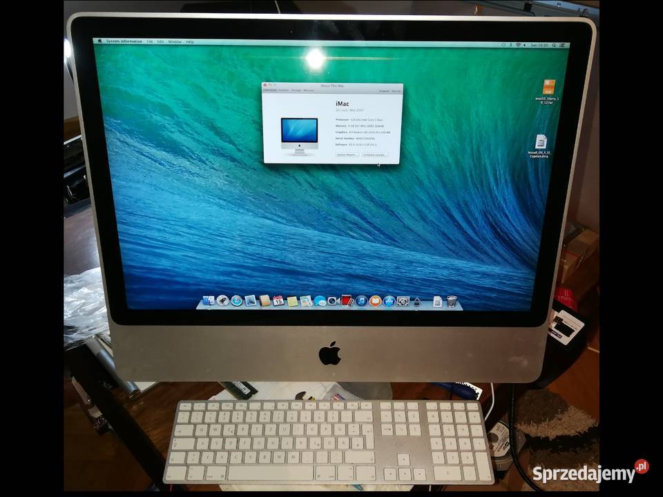 Komputer imac 24 all in one alu Apple mac OS zachodniopomorskie Szczecin