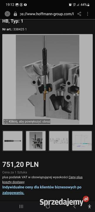 Przedłużka z chłodzeniem zewnętrznym M24 Produkcja Elbląg