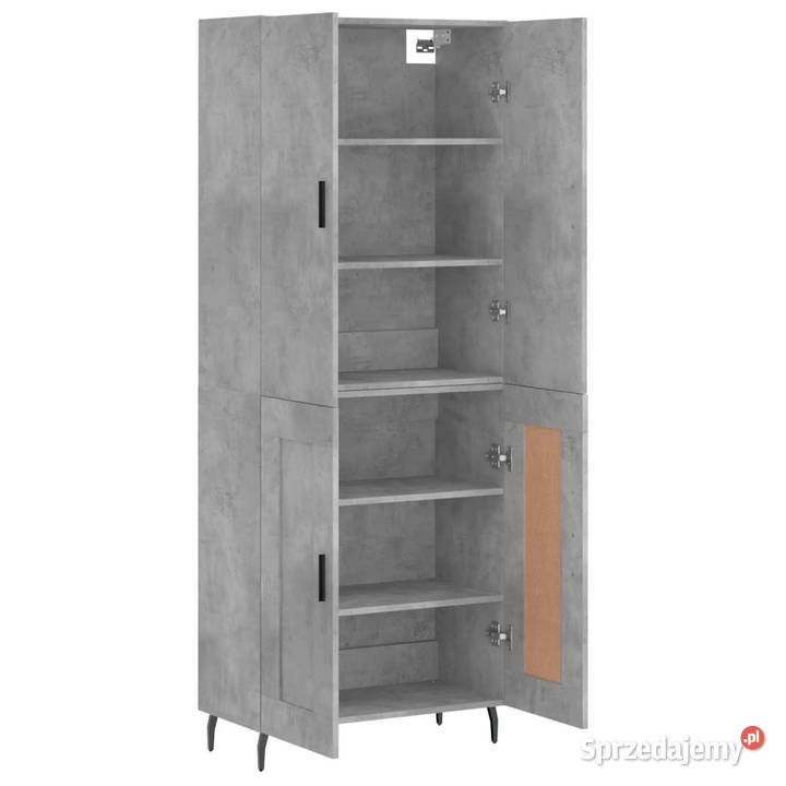 Witrynka szarość betonu 695x34x180 materiał Warszawa sprzedam