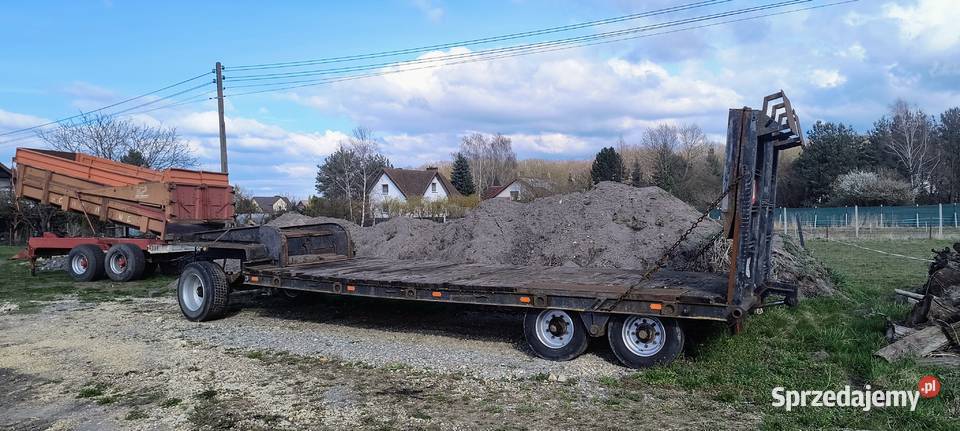 Przyczepa niskopodwoziowe pomśrem Opole