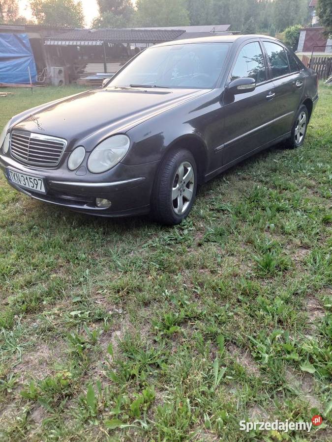 Mercedes E320 Avantgarde 2004r 32 BLPG V6 224 Klasa E Nadziejów