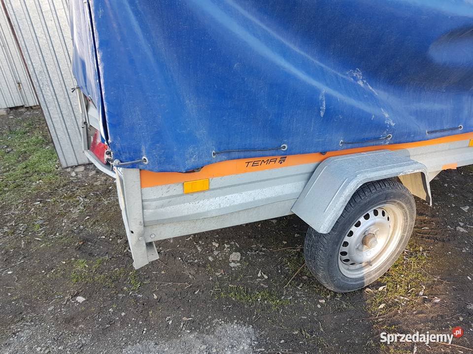uszkodzona przyczepa Tema Eco zarejestrowana z 750kg Kraków
