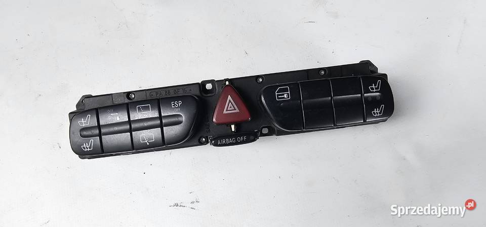 Panel przyciski mercedes w203 2038218758 wielkopolskie Zbąszyń