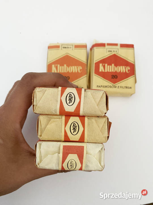 Klubowe PRL oryginalne kolekcjonerskie Warszawa