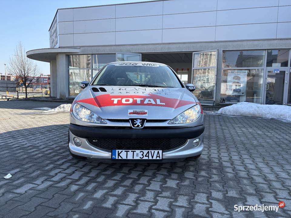 Peugeot 206 20B 140 przebieg 113 styl WRC benzyna Zamość