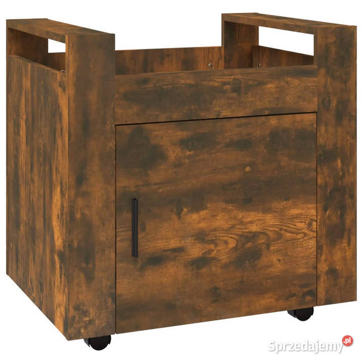Półka pod biurko przydymiony dąb 60x45x60