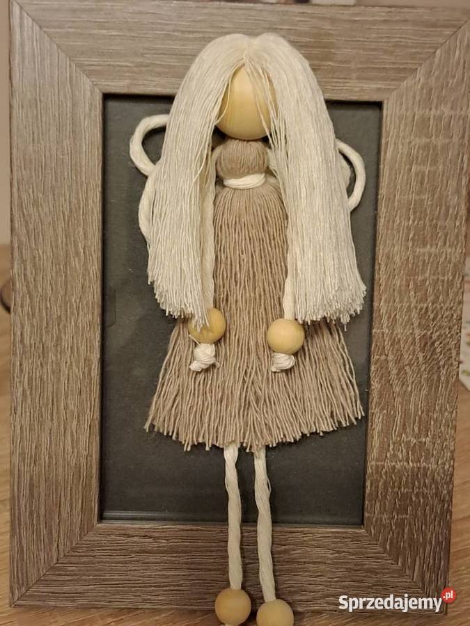 Makrama aniołek beżowy Wrocław