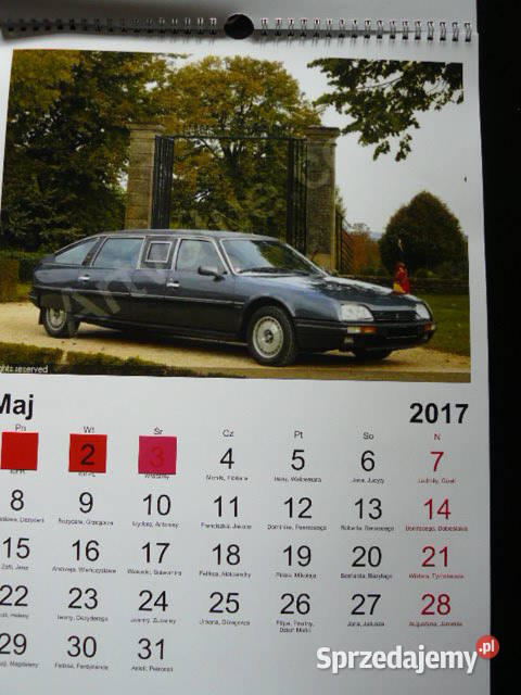 Samochody z lat 19701990 archiwalny kalendarz Rzeszów