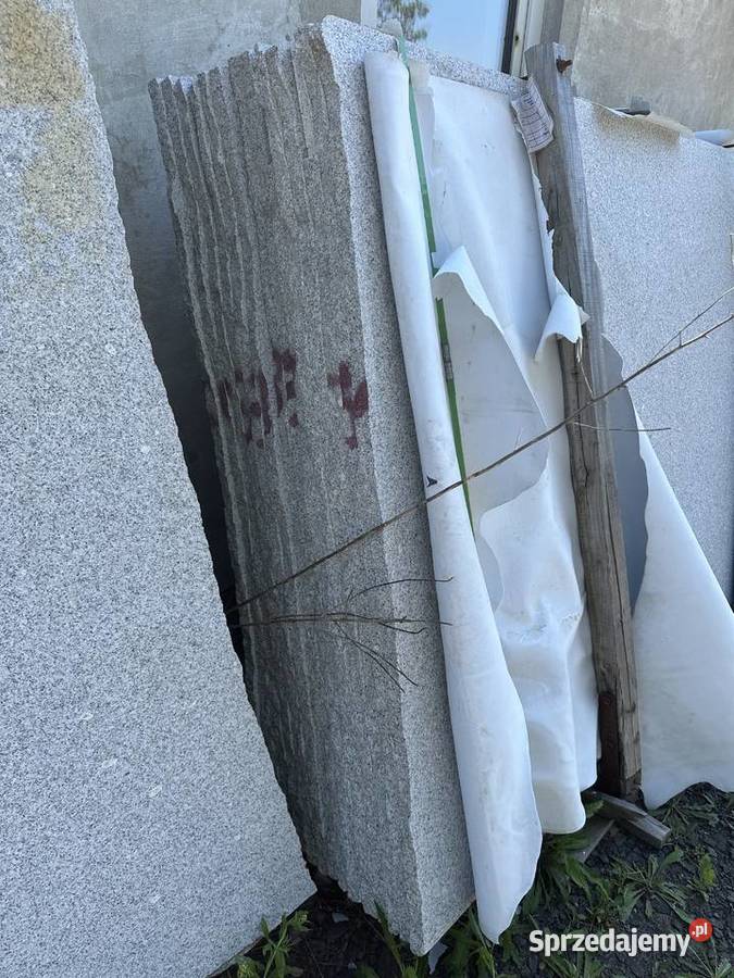 Płyty Granitowe G603 w płomieniu