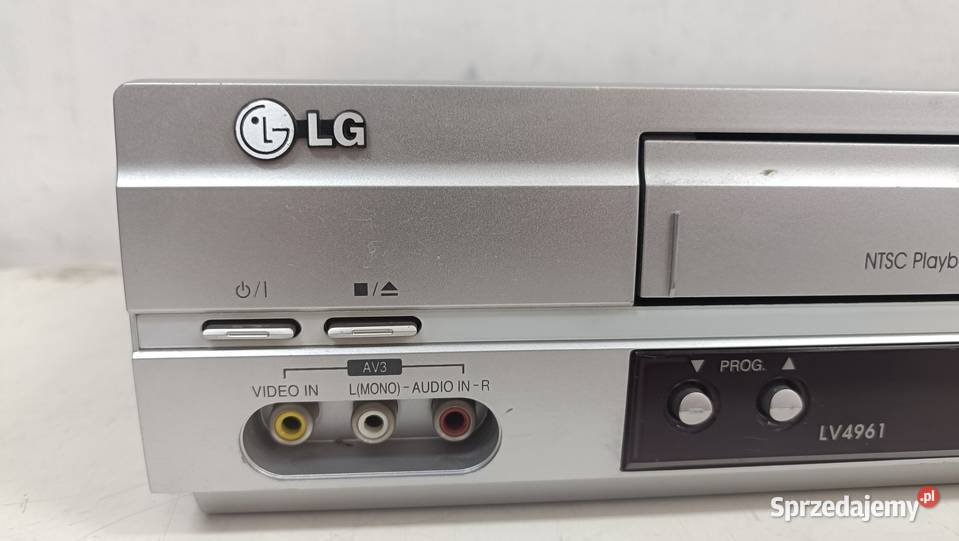 LG LV4961Magnetowid Stereo Magnetowidy wielkopolskie Poznań
