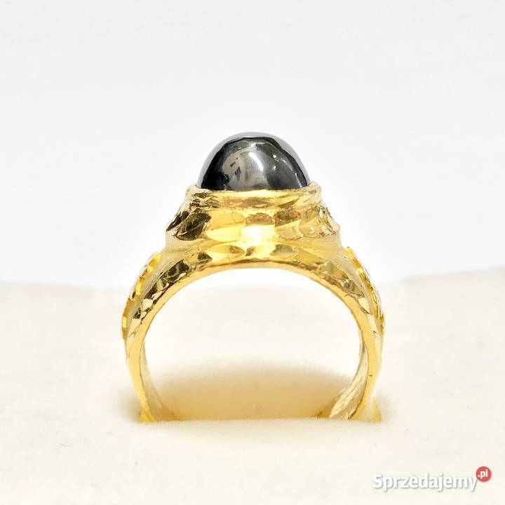 Złoty SYGNET 22K pierścień męski Chiński Warszawa sprzedam