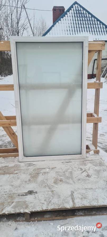 OKNA KacprzaK Witryna 94x161 FIX Używany PCV