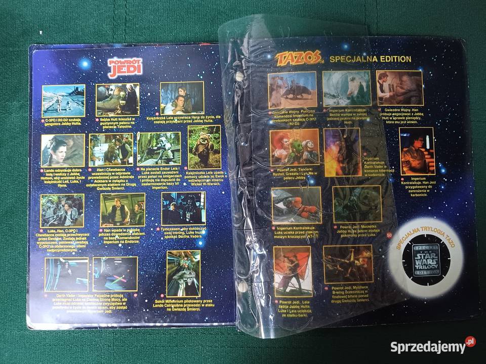 Tazo Album Mocy kolekcjonera Star Wars Unikat Zbylitowska Góra