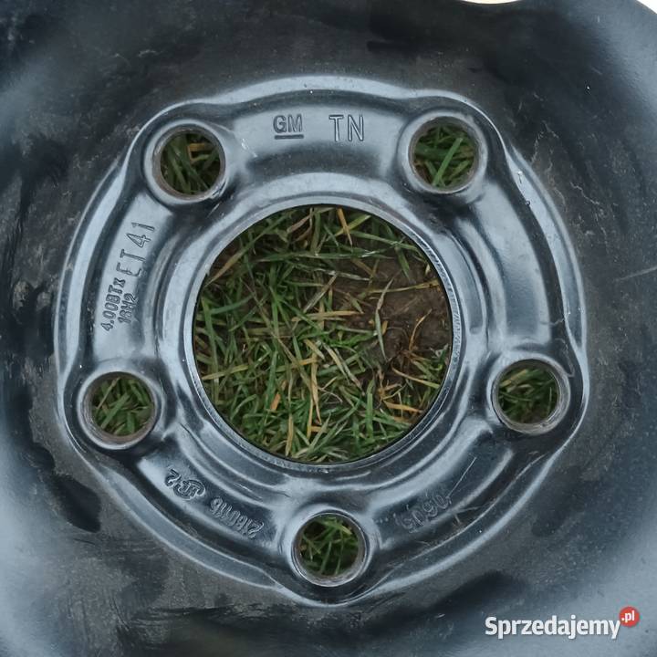 Kolo zapasowe dojazdowka 16 Opel Fiat 5x110 ET41 lubelskie Bychawa sprzedam