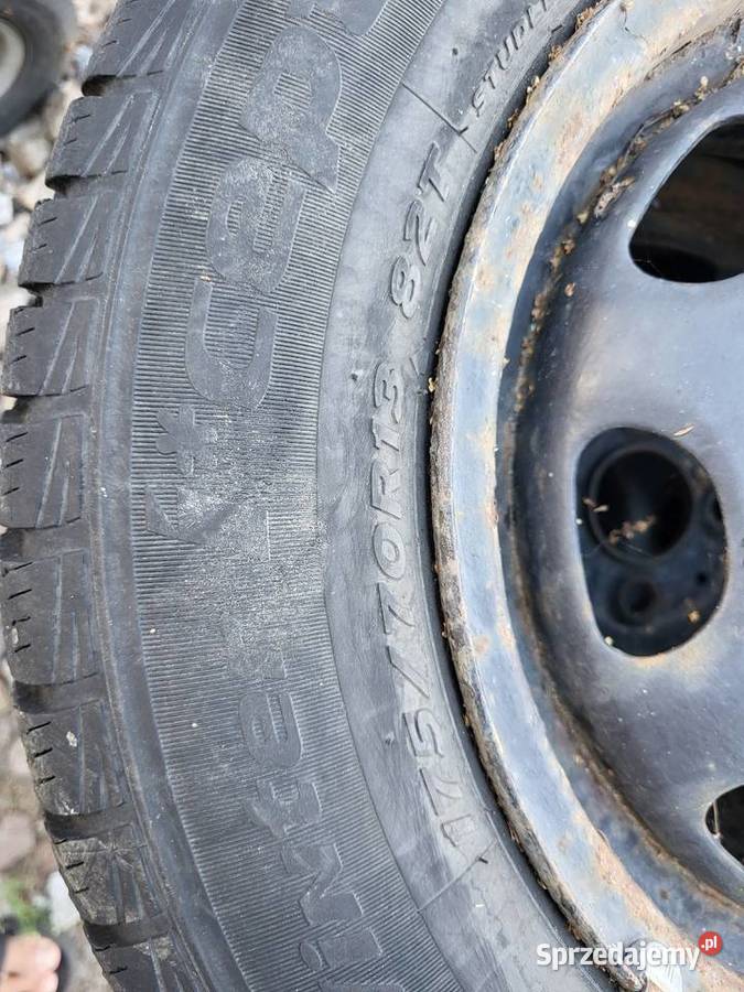 17570 13 opony zimowe hankook koła felgi 4x100 Pułtusk