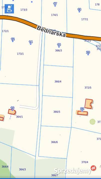 Działka budowlano inwestycyjna w Ryglicach Ryglice