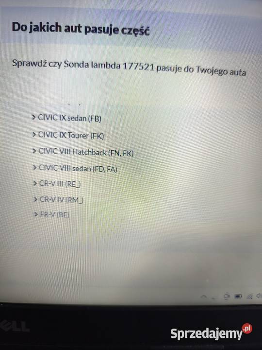 Sonda lambda Febi Bilstein katalogowy 177521 Gozdnica sprzedam